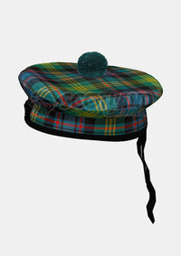 Watson Tartan Balmoral Hat Front Side