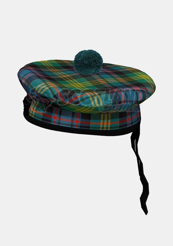 Watson Tartan Balmoral Hat Front Side