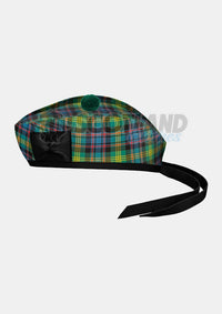 Watson Tartan Glengarry Hat Side