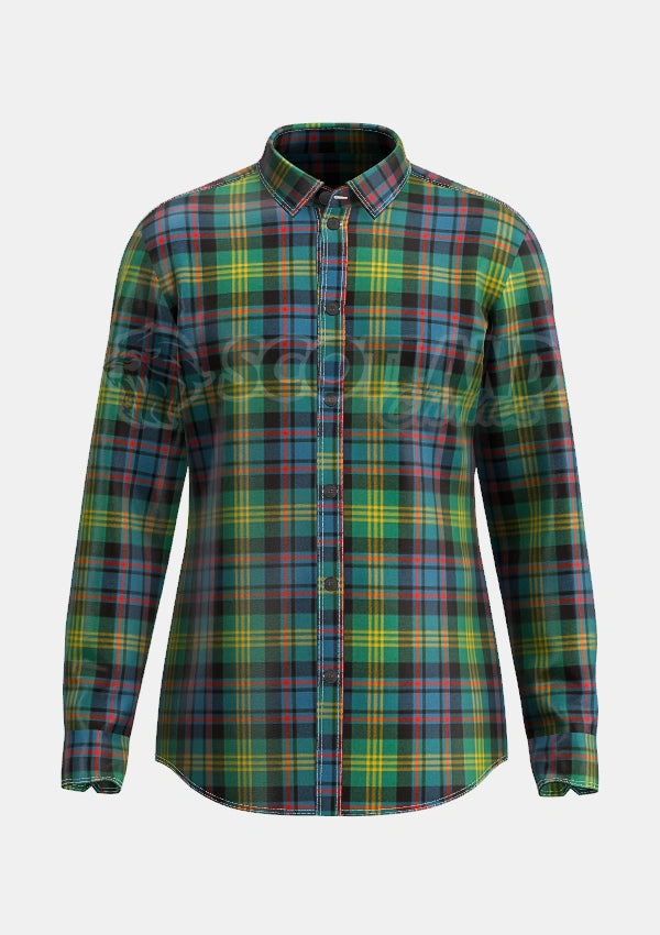 Watson Tartan Shirt Front