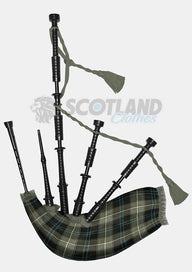 Weathered Patriot Tartan Bagpipe