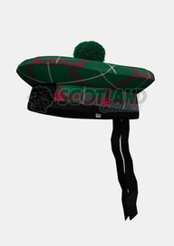 Welsh Tartan Balmoral Hat
