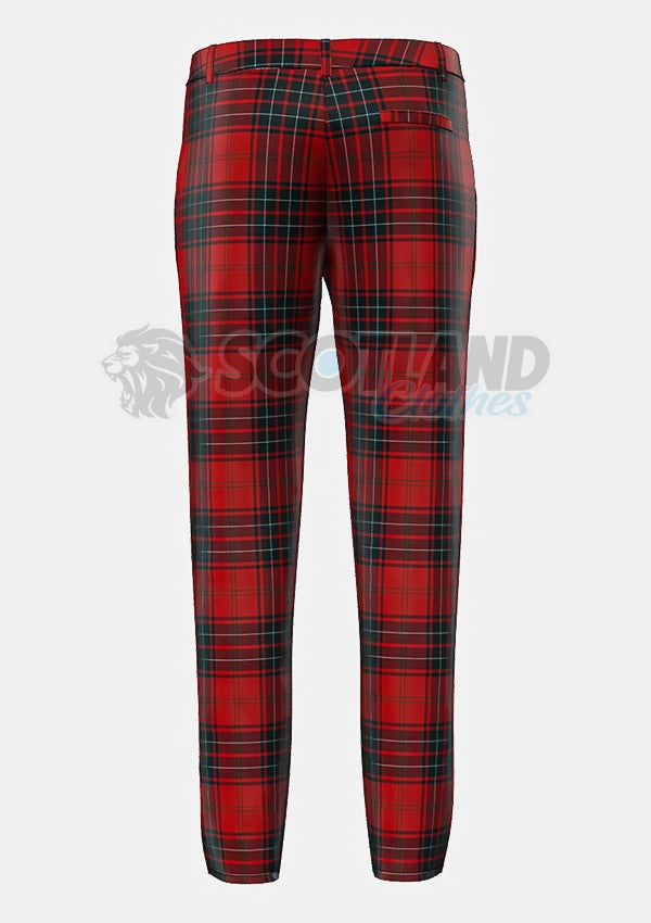 Wemyss Tartan Trouser Back