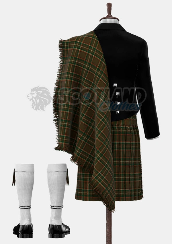 Williams Tartan Prince Charlie Outfit