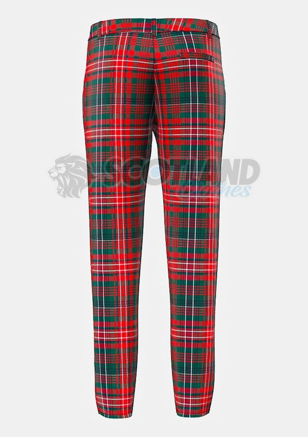 Wilson Clan Tartan Trouser Back