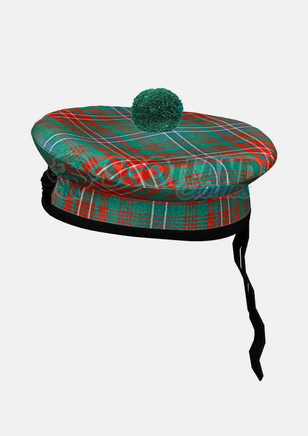 Wilson Tartan Balmoral Hat Front Side