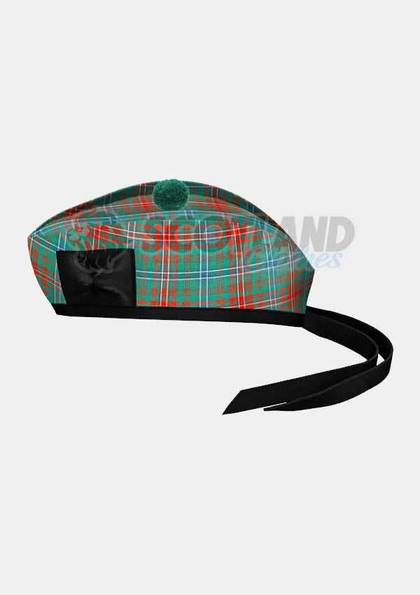 Wilson Tartan Glengarry Hat Side