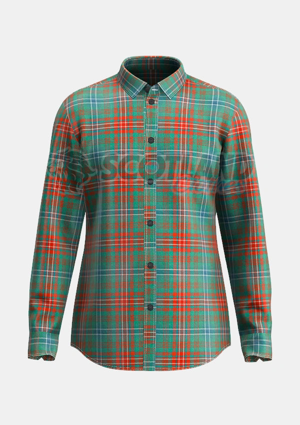 Wilson Tartan Shirt Front