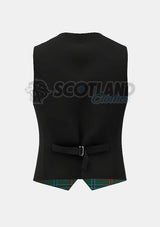 Wilson Tartan Waistcoat Back