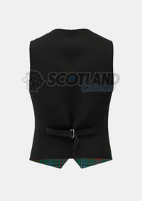 Wilson Tartan Waistcoat Back