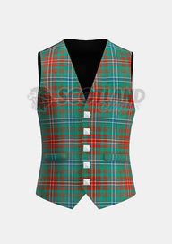 Wilson Tartan Waistcoat Front