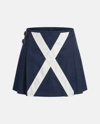 Women Scotland Flag Utility Kilt Front