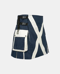 Women Traditional Scotland Flag Utility Kilt Right Side