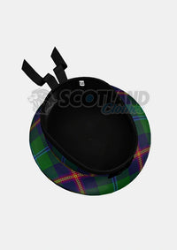 Young Tartan Balmoral Hat Back Side