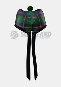 Young Tartan Glengarry Hat Back