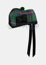 Young Tartan Glengarry Hat Front