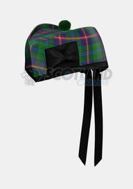 Young Tartan Glengarry Hat Front