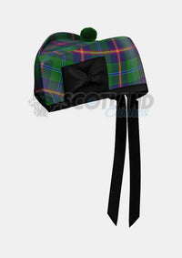 Young Tartan Glengarry Hat Front