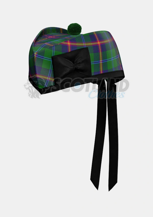 Young Tartan Glengarry Hat Front