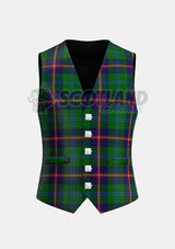 Young Tartan Waistcoat Front