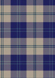  Ailsa Royal Blue Tartan Fabric