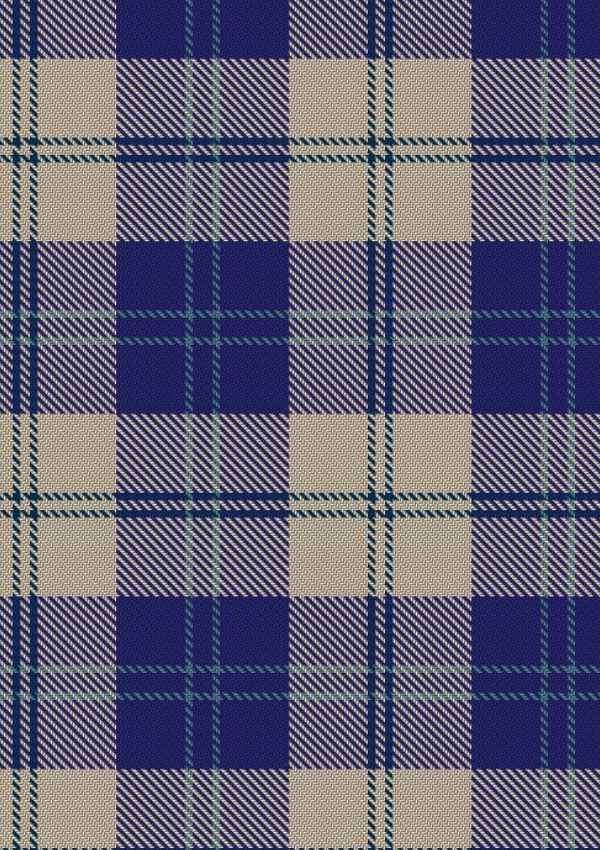  Ailsa Royal Blue Tartan Fabric