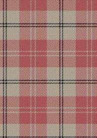  Alisa Pink Tartan Fabric