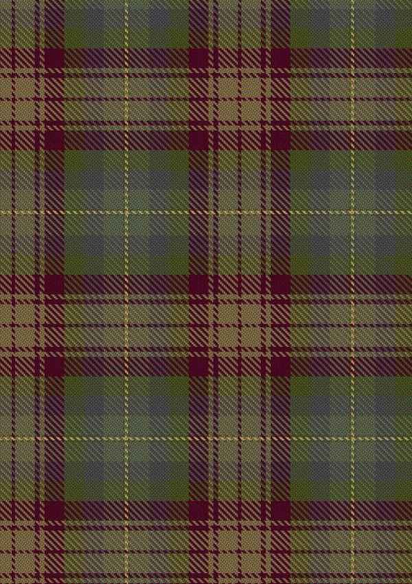  Auld Scotland Tartan Fabric