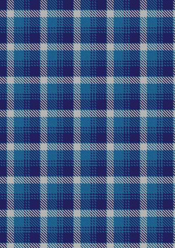 Bannockbane Light Blue Tartan Fabric