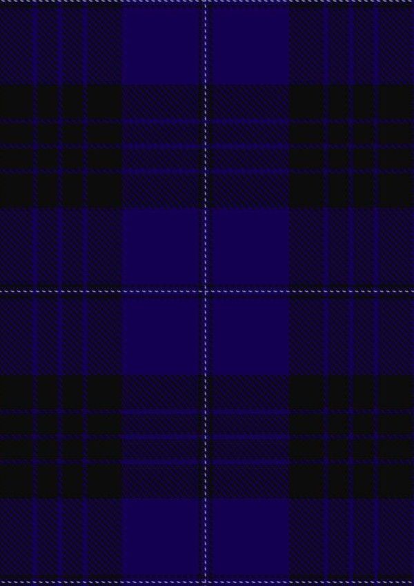 Blue Spirit Tartan Fabric