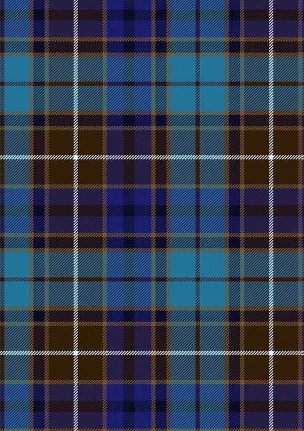  Buchanan Blue Tartan Fabric