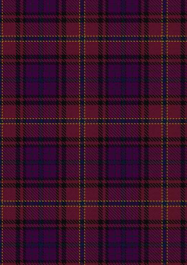 Bute Heather Autumn Tartan Fabric