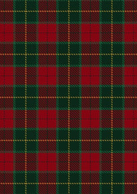 Christmas Tartan Fabric