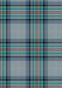  Diana Princess Of Wales Memorial Tartan Fabric