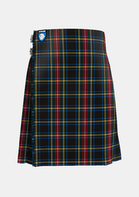Skræddersyet Black Stewart Tartan Kilt