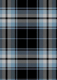  Glasgow Warriors Tartan Fabric