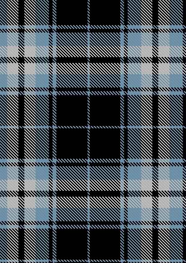  Glasgow Warriors Tartan Fabric