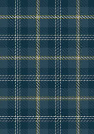 Gorman Blue Tartan Fabric