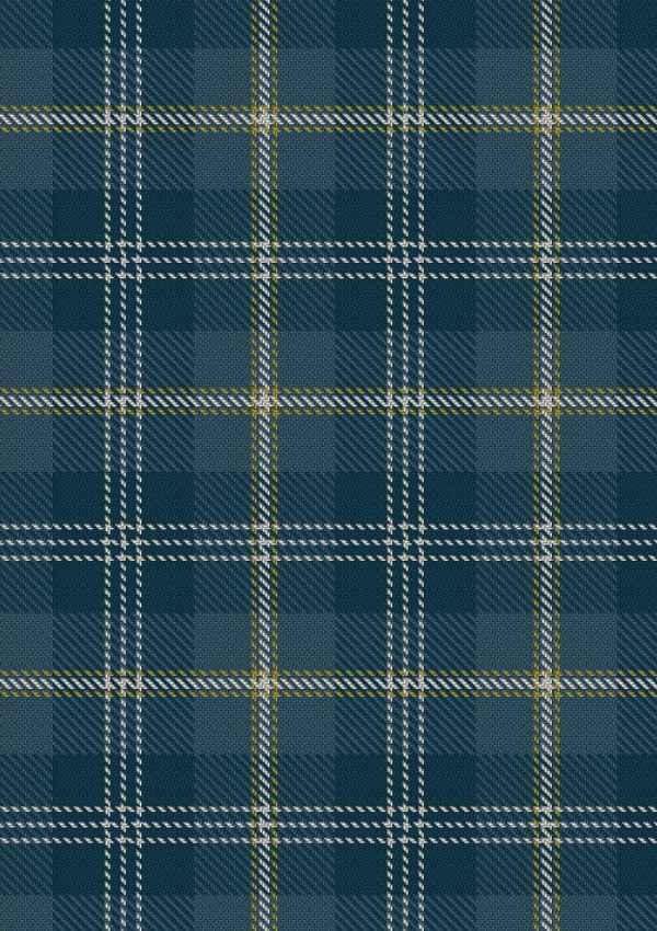 Gorman Blue Tartan Fabric