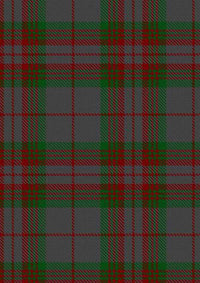  Gray Tartan Fabric