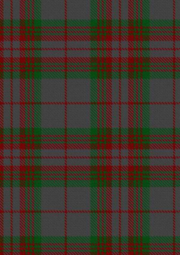  Gray Tartan Fabric