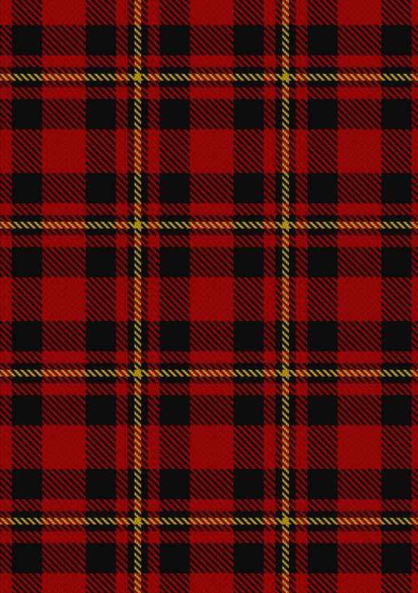  Haig Whisky Tartan Fabric