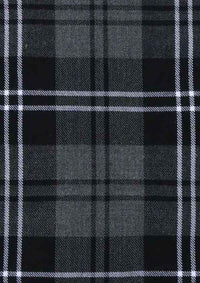  Hamilton Grey Tartan Fabric