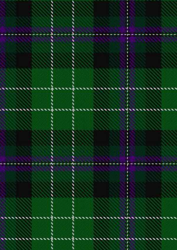 Hibernian Football Club Tartan Fabric