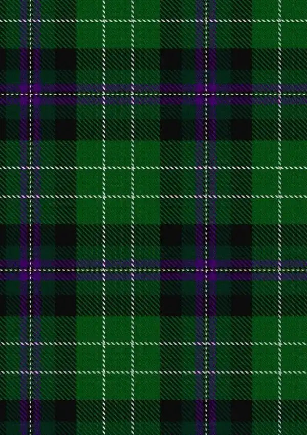 Hibs Tartan Fabric