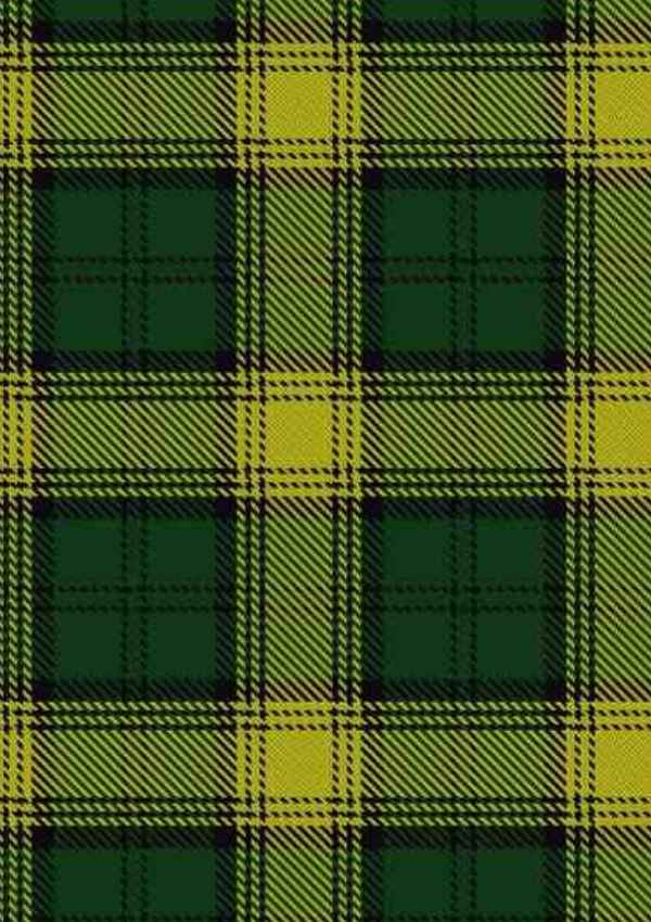 Jamaican National Tartan Fabric