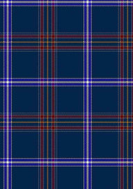 Jewish Tartan Fabric