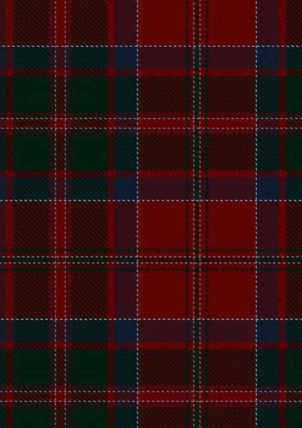  MacDonald Of Glencoe Tartan Fabric