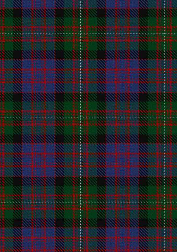  MacDonell Of Glengarry Tartan Fabric