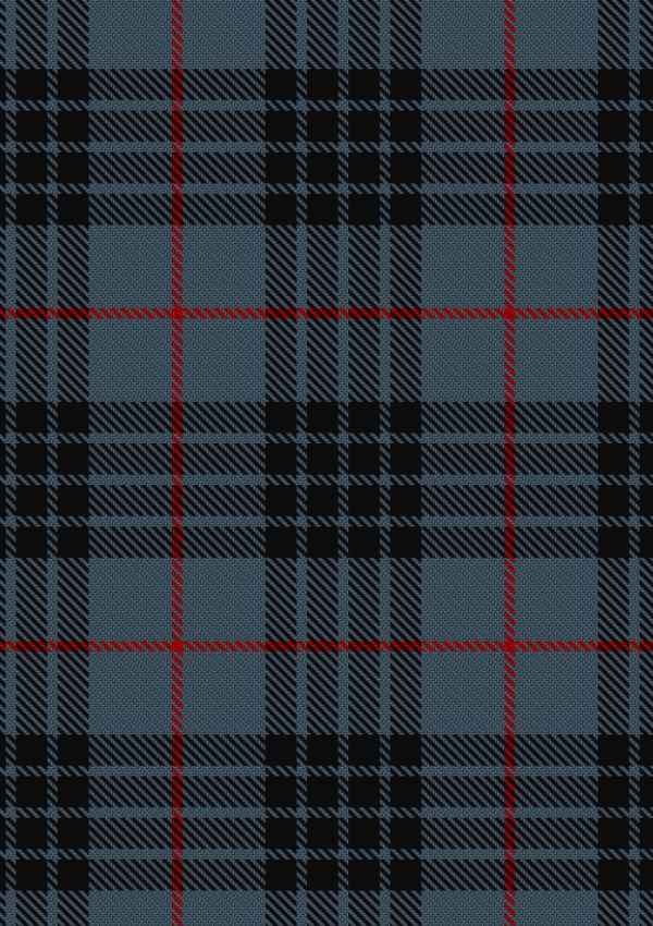  Mackay Blue Tartan Fabric